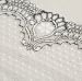 Spandex Nylon White Drawnwork Width 18cm Lace Trimming for Sexy Women Dress
