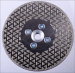 Titanium Finish Diamond Electroplated Saw Blade 4-1/2 (115mm)