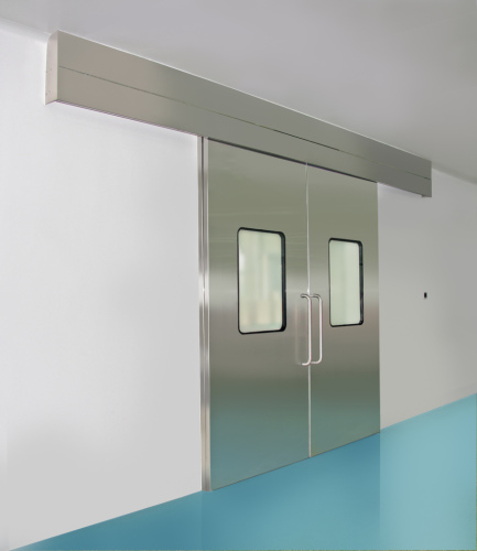 automatic sliding doors for clean rooms
