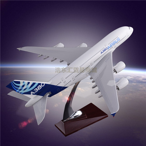 Scale Model Aircraft Simulation Plane Model Customization Airbus 380 Original Aircrafts Resin Manufacturer Direct Sales