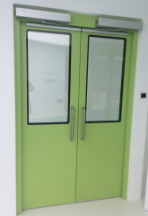 automatic hermetically sealed swing doors