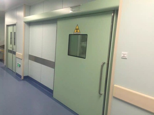 automatic hermetic sliding x-ray doors