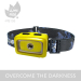 multifucntion 3w cob led camping headlamp with warining light