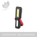 Multifunctional COB USB Rechargeable Work Lights with Magnetic Base