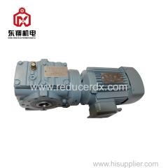 SA vertical shaft helical worm geared reducer