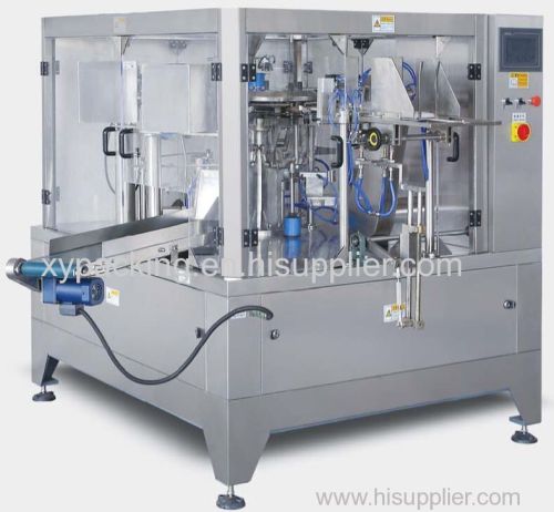 8-Stations packing machine for chinese medicinel material for Animal health