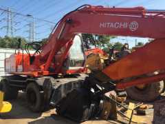 Used Hitachi Wheel Excavator