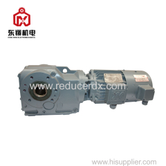 Helical bevel geared motor speed transmission reduction motor gearbox reducer drive reducer gears