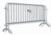 Crowd control barrier hot-dipped galvanized