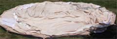 4-Season Large Waterproof Family Bell Tent Cotton Herringbone Tents