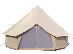 Waterproof Cotton Canvas Family Camping Tent