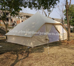 6M Large Capacity Outdoor Camping Cotton Bell Tent