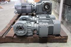 Helical gear reducer gearbox speed reducer