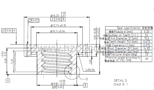 High Quality  Plastic Gear  for  Various Machines