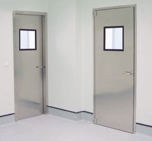 manual swing x ray doors