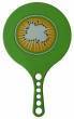 beach tennis racket with ball