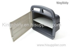 hose hanger storage cabinet