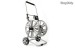 metal folding hose reel cart w/ hose guide