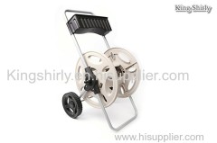 hose reel cart w/ storage tray