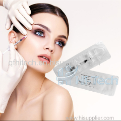 1ml injectable gel hyaluronic AClD dermal filler prefilled syringe anti-aging and remove wrinkles fine Line