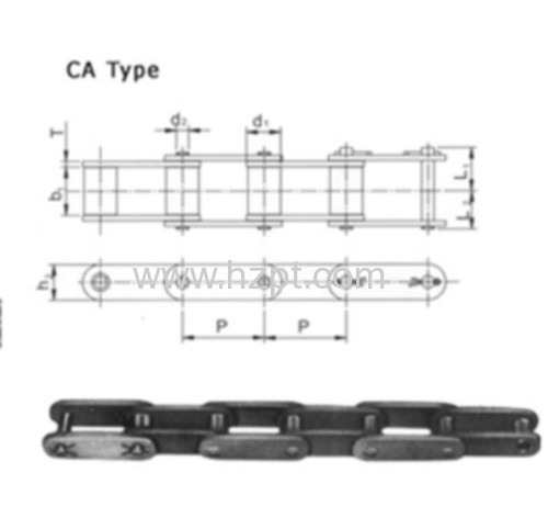 Agricultural Roller Chain CA620 CA2060H for forestry fishery livestock