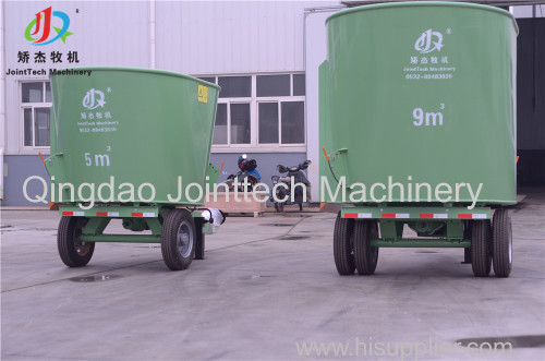 5m³ tractor trailed cattle feeder and mixer wagon!