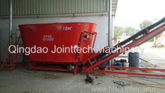 Stationary tmr feed mixer cattle feed processor GTMR-12!