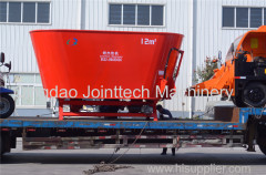 Stationary tmr feed mixer cattle feed processor GTMR-12!