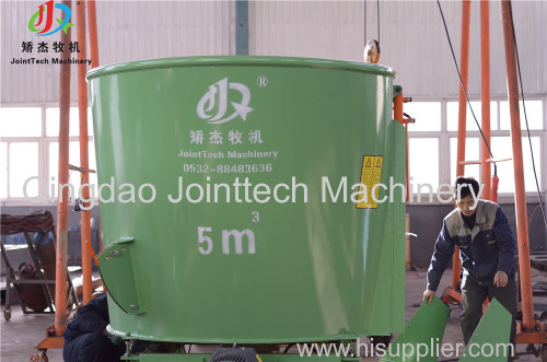 8m³ electric cattle feed mixer!
