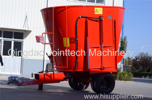 9m³ tractor driven tmr feed mixing and scattering machine!