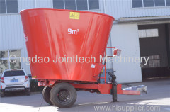 9m³ tractor driven tmr feed mixing and scattering machine!