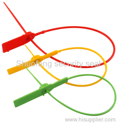 Different colors pull tight security wire plastic seals packing rope seal travel bag seal lock security plastic seal for