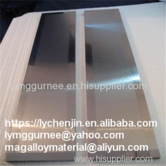 Magnesium alloy plate sheet