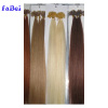 Natural Pre-Bonded Keratin Remy Nail Hair U-Tip Human Hair Extension