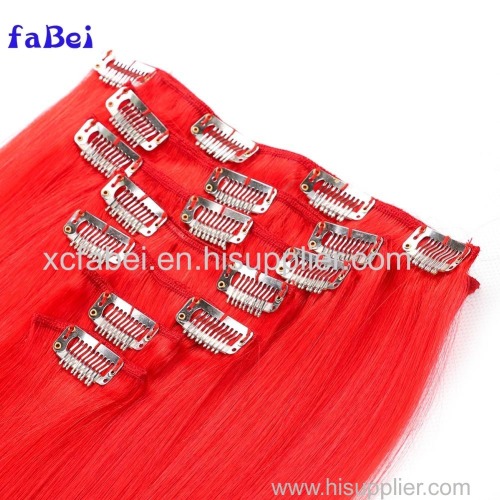 Raw virgin cuticle aligned hair clip in hair extension raw cambodian hair wholesale free sample hair bundles