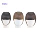 Stock blonde 100% human hair clip in bangs/remy clip in hair extension bangs/human hair fringes