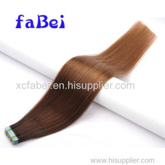 Free sample real double drawn blonde color60 tape in remy hair extensions human hair super strong tape hair no shedding