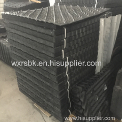 Honeycomb 750mm cross flow Lingchi cooling tower PVC filler