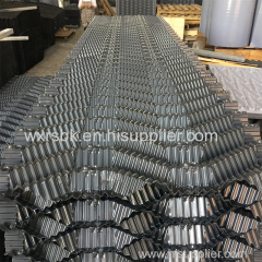 High Strength S Type Counter flow Cooling Tower PVC Film Fill