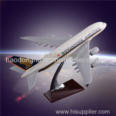 Model OEM Airbus 380 Singapore Airlines Manufacturer Direct Sales Resin Engine Blade Hollow Design