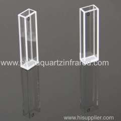 10mm standard quartz spectrophotometer cuvette for lab