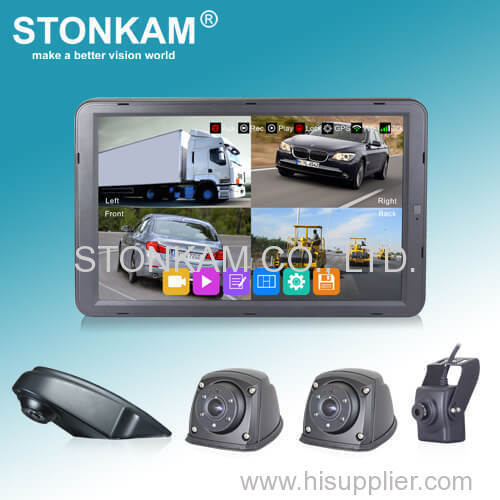 STONKAM HD System with 1080P 4CH HD DVR Monitor