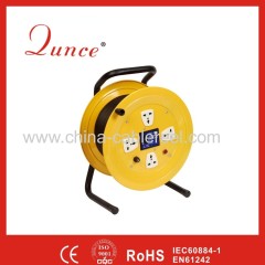 power supply cable reel with fuse&circuit breaker protected