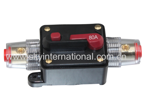 Car Audio Inline Circuit Breaker Fuse for 12V Protection