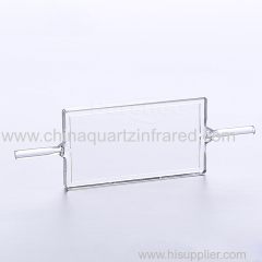 1mm quartz flow spectrophotometer cuvette for lab