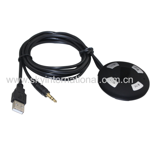 Universal Bluetooth module 3.5MM input for car radio stereo wireless music With Hand Free Phone Call USB Power