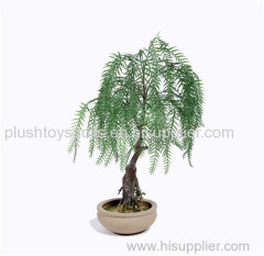 Plastic Weeping Willow Bonsai