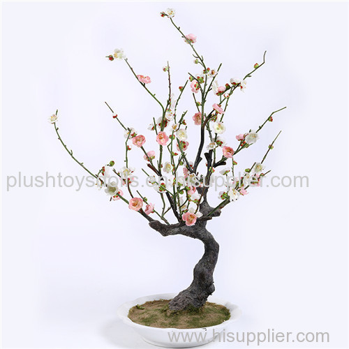 Silk Plum Blossoms (flowers)