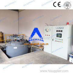 75kw Electric Resistance Pit Type Nitriding Nitrocarburizing Furnace With Vacuum Pump