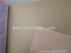 Hot sale PVC imitation leather vinyl fabric